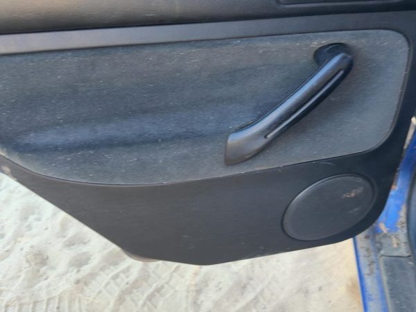 2001-2002 Vw Jetta Driver Left Rear Door Trim Panel With Switches Back Gls Black — photo 8