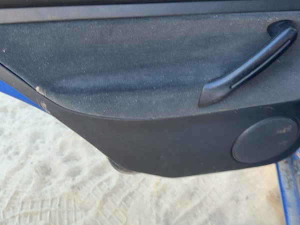 2001-2002 Vw Jetta Driver Left Rear Door Trim Panel With Switches Back Gls Black — photo 9