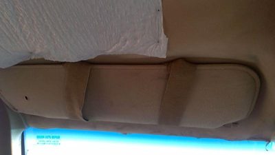 1985-1997 Chevy Astro Driver Left Sun Visor Oem Tan