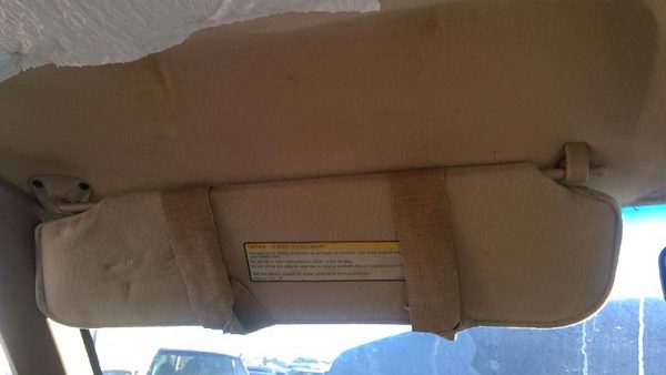 1985-1997 Chevy Astro Driver Left Sun Visor Oem Tan — photo 7