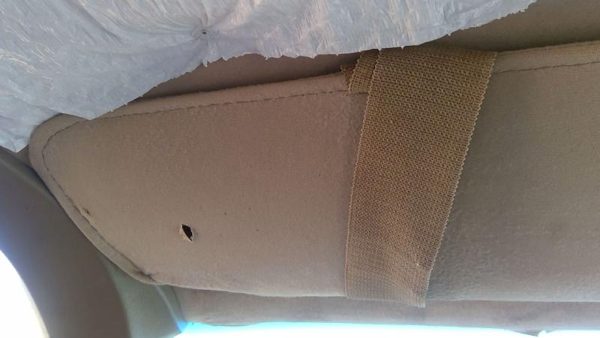 1985-1997 Chevy Astro Driver Left Sun Visor Oem Tan — photo 6