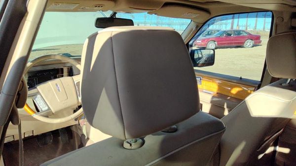 2007-2008 Lincoln Navigator Driver Left Head Rest Oem Leather 7L7z78611a08bb — photo 3