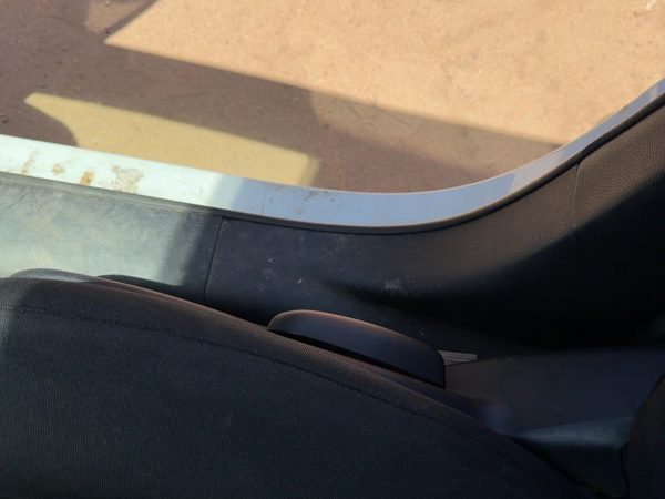 2013-2016 Dodge Dart Passenger Right Lower Kick Trim Panel Oem Black B7X9 — photo 2