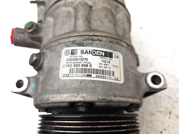 2013-2014 Vw Passat Ac Compressor Air Conditioner Pump Assembly Oem 2.5L — photo 4