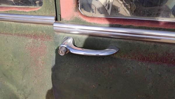 1953-1954 Chevy Bel Air 150 Sedan Passenger Right Front Outside Door Handle Oem — photo 1