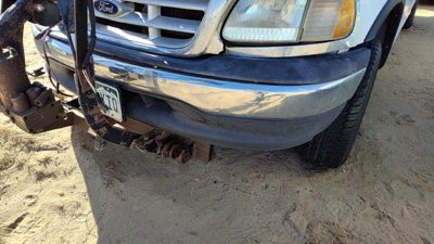 1999-2004 Ford F150 Front Bumper With Brackets Assembly Oem Xl3z17757aa