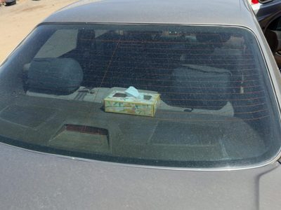 97-01 Toyota Camry Back Glass Rear Window Single RH Terminal OEM 64811AA07083