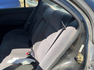 96 Maxima Complete Set Of Rear Seat Belts Retractor Buckle Left Right Gxe Black