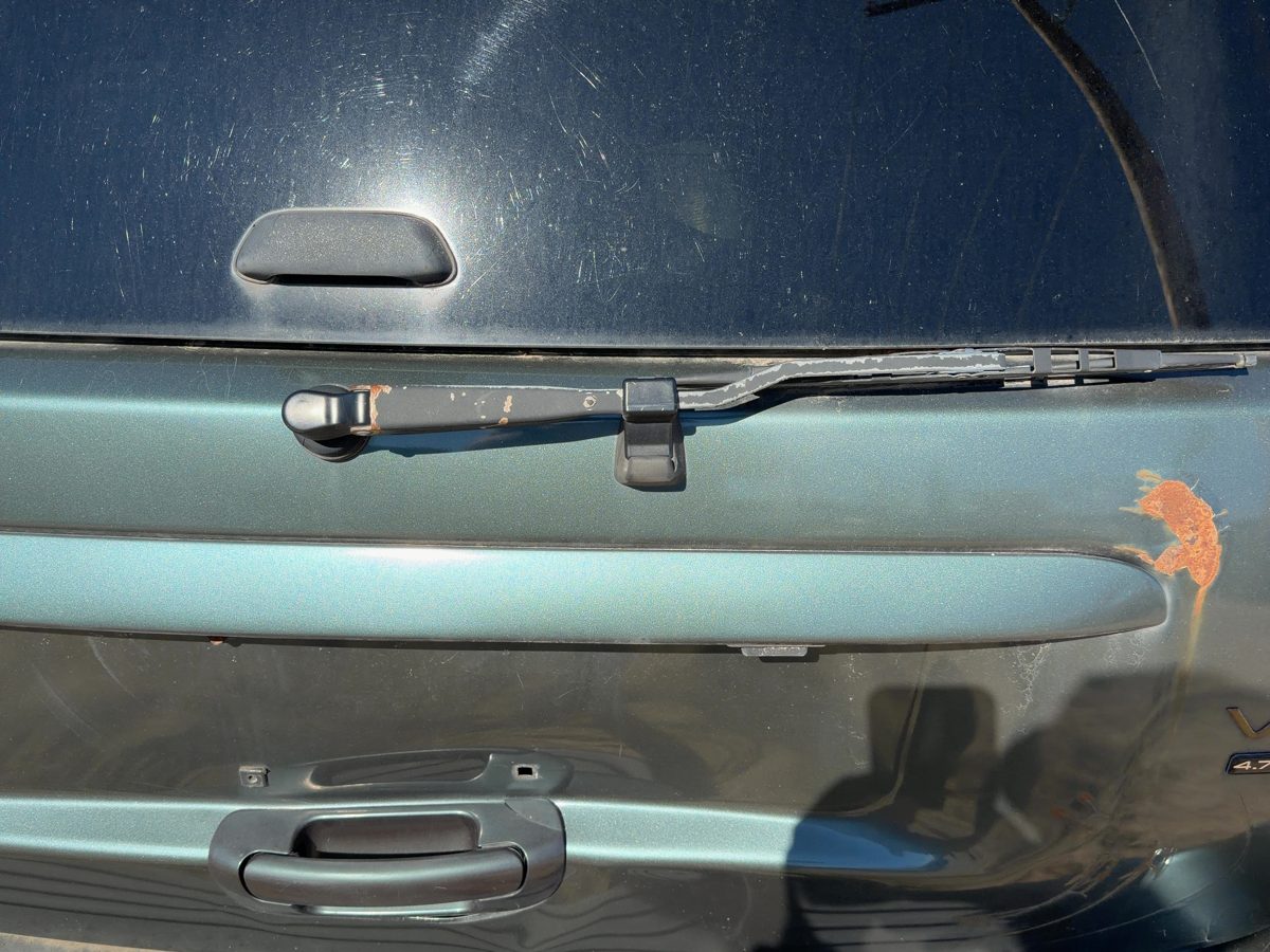 99-02 Grand Cherokee Back Glass Wiper Arm Oem Rear Window Blade Liftgate Hatch