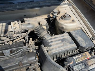 01-03 Elantra Complete Air Intake Cleaner Filter Box Housing With Tube Oem 2.0L