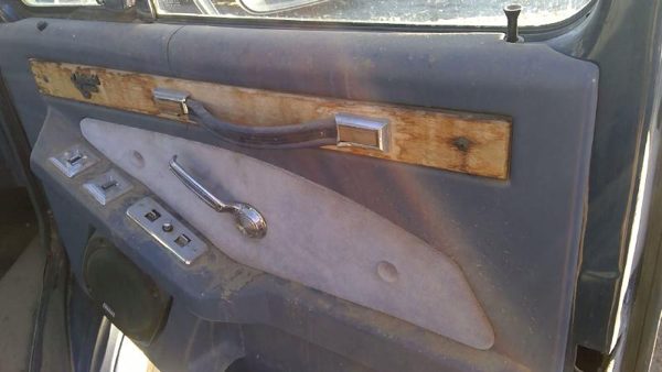 85-96 Chevy G20 Van Passenger Right Front Inside Door Trim Panel Only Oem Blue — photo 2