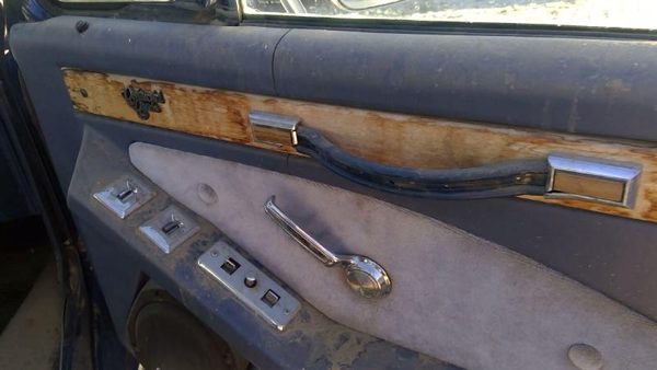 85-96 Chevy G20 Van Passenger Right Front Inside Door Trim Panel Only Oem Blue — photo 3