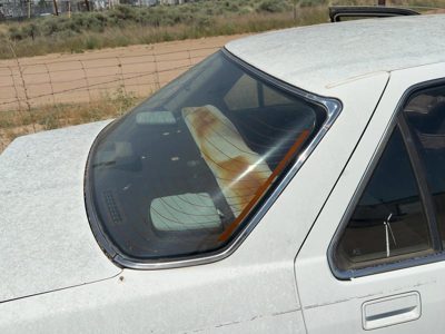1986-1989 Honda Accord Lx Chrome Trim Around Back Glass Oem Surround