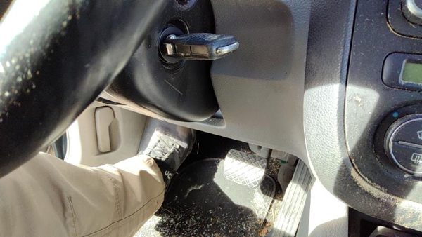 2006-2010 Vw Jetta Lower Dash Under Column Knee Bolster Trim Panel Oem Gray — photo 5