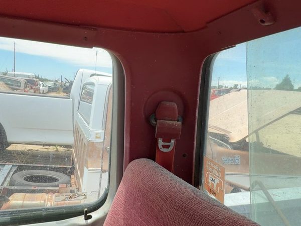 1987-1991 Ford F150 Pickup Passenger Right Rear B-Post Trim Panel Red — photo 2