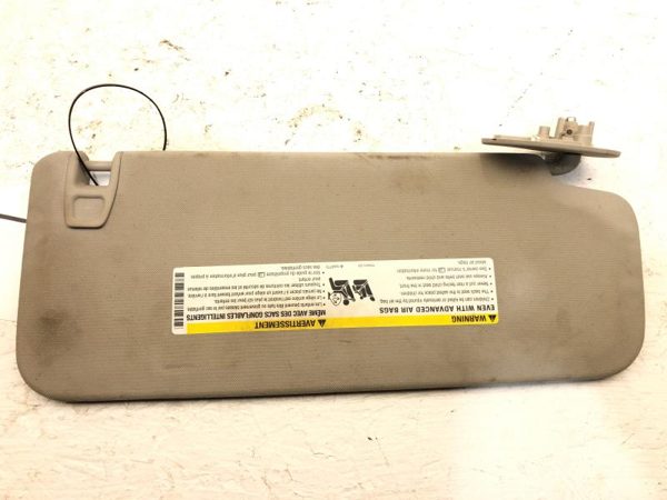 2007-2013 Gmc Sierra 1500 Driver Left Sun Visor Oem Gray 88b 15949692 — photo 6