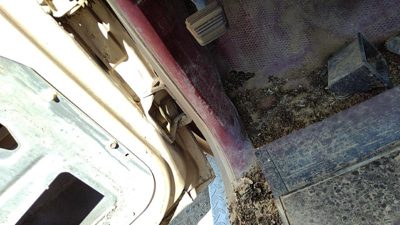 1992 GMC Sierra Kick Panel 2500 Red