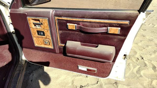 1989 Buick Century Passenger Right Front Inside Door Trim Panel Only Oem Red — photo 1