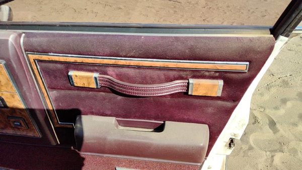 1989 Buick Century Passenger Right Front Inside Door Trim Panel Only Oem Red — photo 4