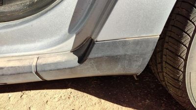 2006-2010 Vw Passat Driver Left Rear Moulding On Quarter Panel Oem