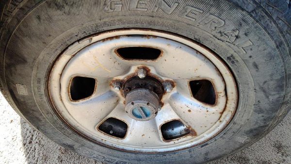 1996-98 Suzuki Sidekick 16' Steel Wheel Oem 5 Hole Factory Rim #4 4321077E0039m — photo 4