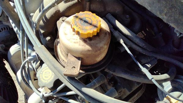 2001-2007 Dodge Caravan Power Steering Fluid Remote Reservoir Tank Oem 3.8L — photo 3