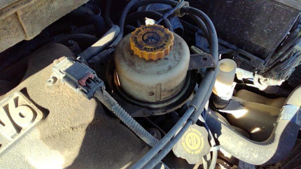 2001-2007 Dodge Caravan Power Steering Fluid Remote Reservoir Tank Oem 3.8L — photo 2