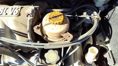 2001-2007 Dodge Caravan Power Steering Fluid Remote Reservoir Tank Oem 3.8L