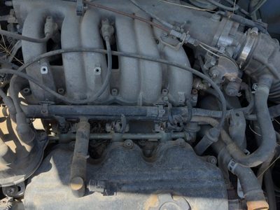 96-02 Villager Complete Fuel Rail With Injectors Set Loaded Oem 3.0L Black Dot