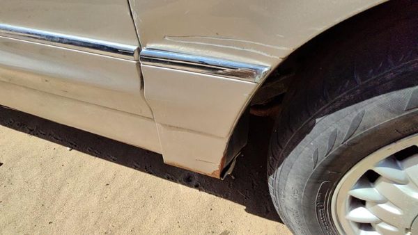 97-05 Park Ave Ultra Passenger Right Moulding From Fender Oem Trim Strip Silver — photo 6