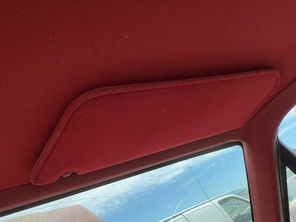 1987-1991 Ford F150 Passenger Right Sun Visor Oem Red — photo 1