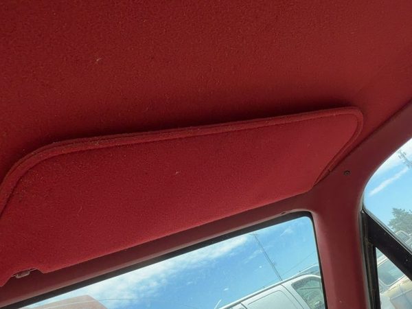 1987-1991 Ford F150 Passenger Right Sun Visor Oem Red — photo 6