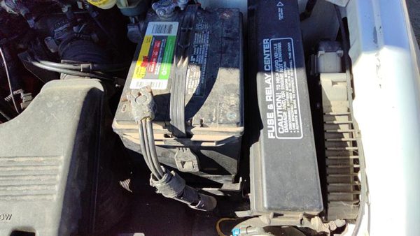 1996-2000 Town & Country Complete Battery Box Mount Tray With Hold Down Oem 3.8l — photo 1