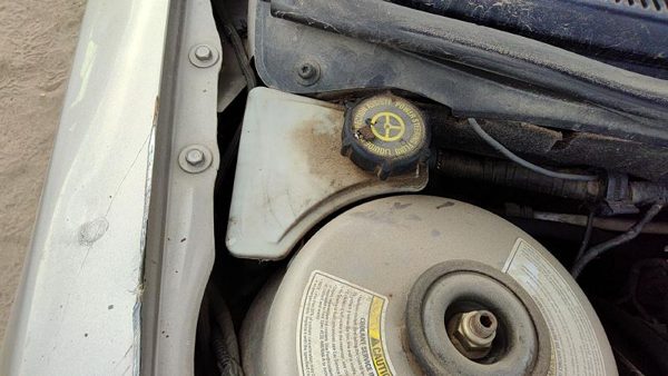 1995-1997 Ford Contour Power Steering Fluid Remote Reservoir Tank Oem 2.0L — photo 1
