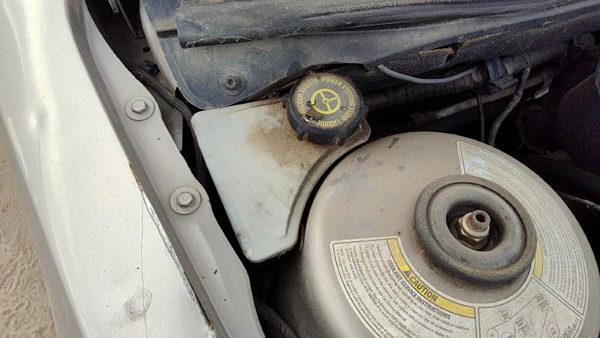 1995-1997 Ford Contour Power Steering Fluid Remote Reservoir Tank Oem 2.0L — photo 2