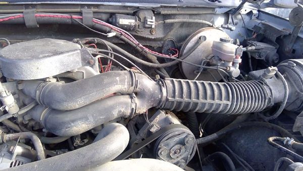 1995 Ford Bronco Air Intake Tube Resonator Pipe Elbow Rubber Hose Snorkel 5.0L — photo 2