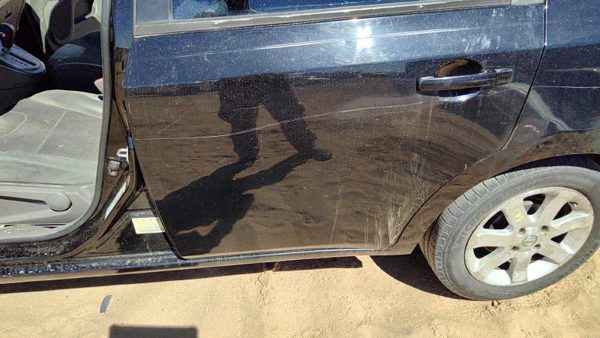 2007 Nissan Sentra Rear Door LH Black KH3 — photo 3