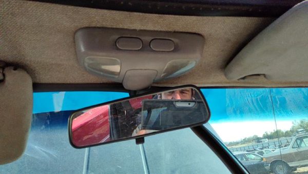 1987-1995 Nissan Pathfinder Inside Rear View Mirror Oem Windshield Mounted — photo 3