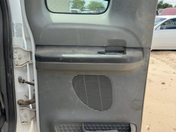 2005-2007 Ford F350 Driver Left Rear Door Trim Panel Back Gray 6C3Z2827406Bb — photo 4