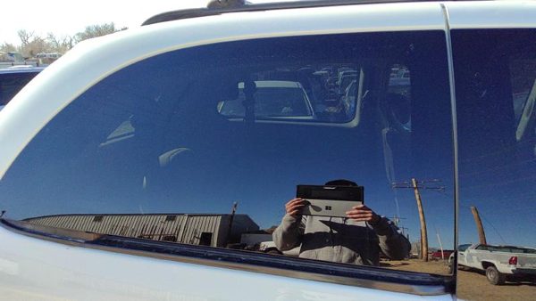 2001-2007 Dodge Caravan Passenger Right Rear Quarter Glass Back Side Window Oem — photo 1
