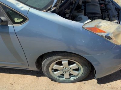 2004-2006 Toyota Prius Passenger Right Front Fender OEM Blue 8S2 5380147030