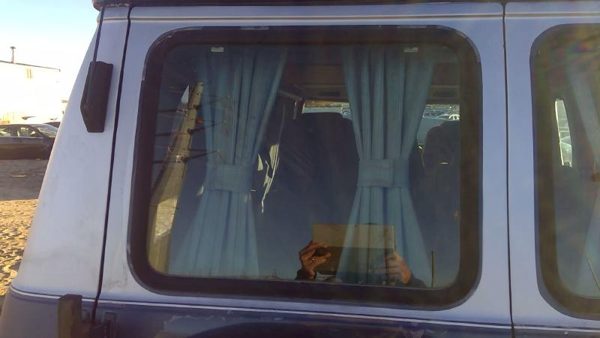 1971-1995 Chevy G20 Van Driver Left Back Glass Rear Window Only Lift Gate Hatch — photo 3