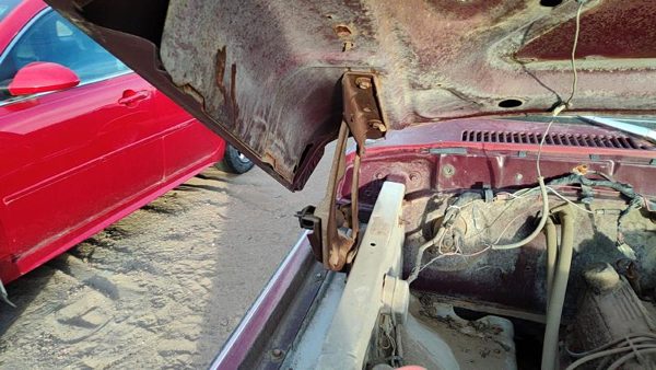 1975-1979 Ford F150 Passenger Right Hood Hinge Oem Maroon D3tz16796a — photo 3