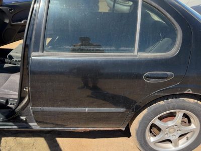 1996 Nissan Maxima Rear Door LH Black