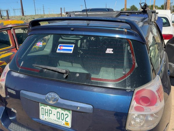 2003-2008 Toyota Matrix Xr Back Glass Rear Window Oem 6810502050 — photo 1