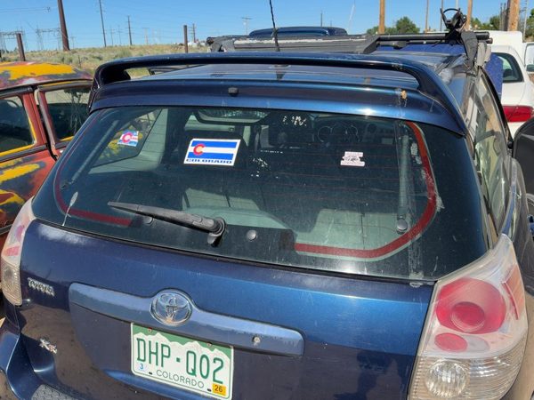 2003-2008 Toyota Matrix Xr Back Glass Rear Window Oem 6810502050 — photo 2