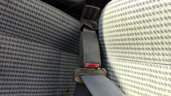 1994-1997 Ford Aspire Driver Left Front Seat Belt Buckle Receiver Oem Gray — photo 4