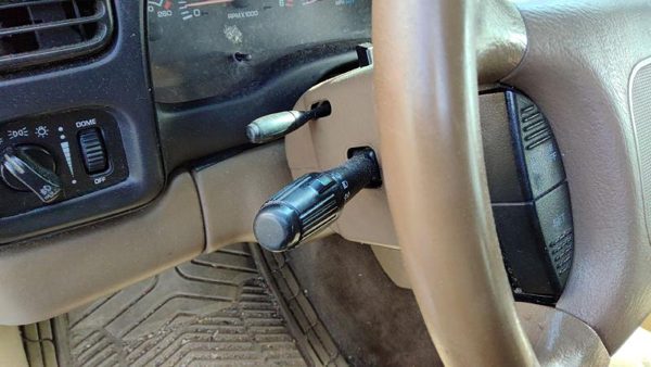 98-00 Dodge Durango Turn Signal Switch Windshield Wiper Column Control Lever Oem — photo 1
