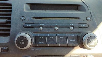 2006-2011 Honda Civic Stock Radio Oem Factory Stereo Cd Player 39101Snaa01