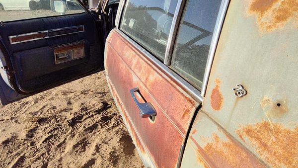 1984 Cadillac Deville Rear Door LH Blue — photo 3
